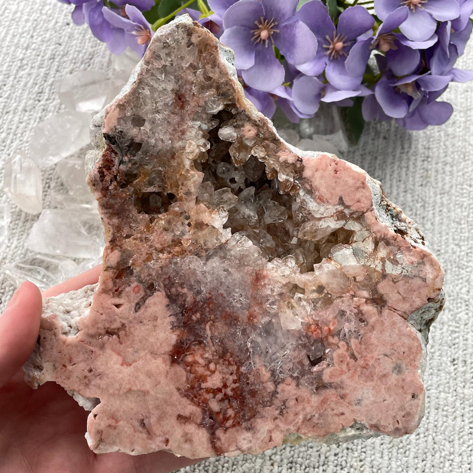 Pink Amethyst - Slice - 17 Pink Amethyst - Slice - 17